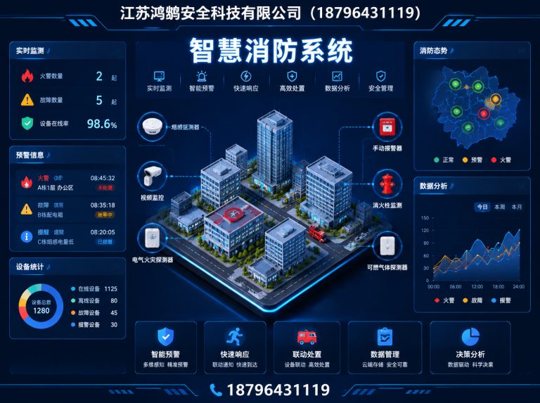 宁波智慧消防系统展示图